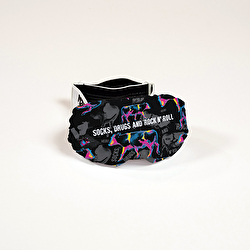 Protège Masque - Socks Drugs & Rock'N Roll Black