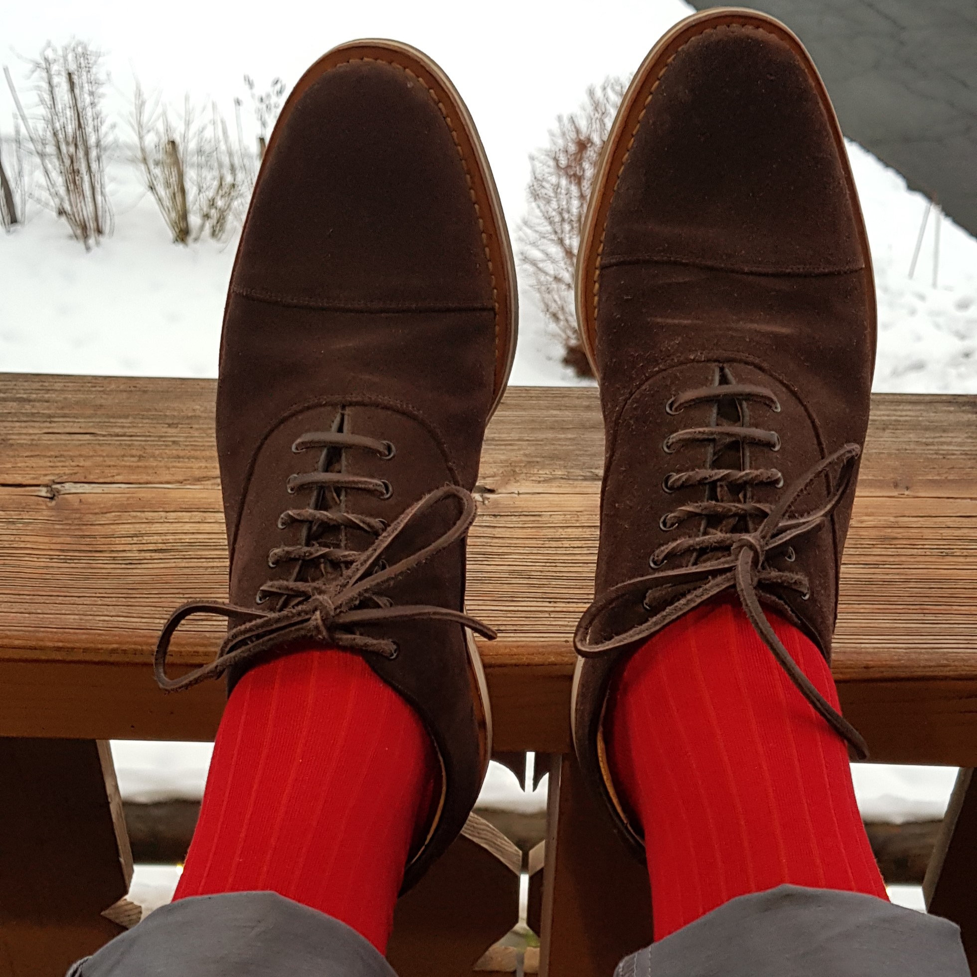 Mi-Chaussette Fil D'écosse 