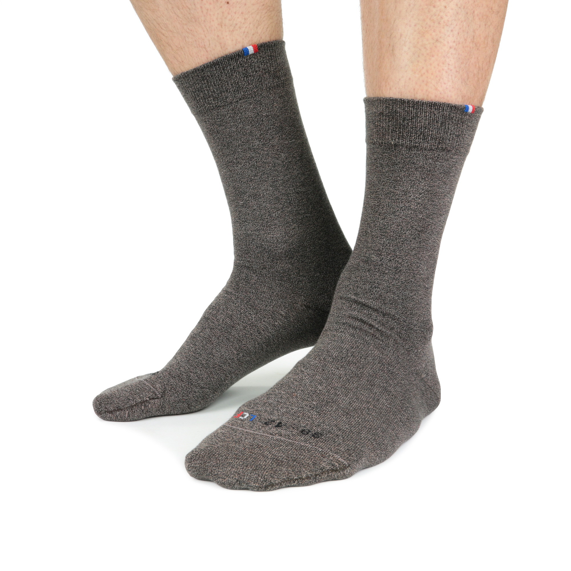 Mi-chaussette Jaspe