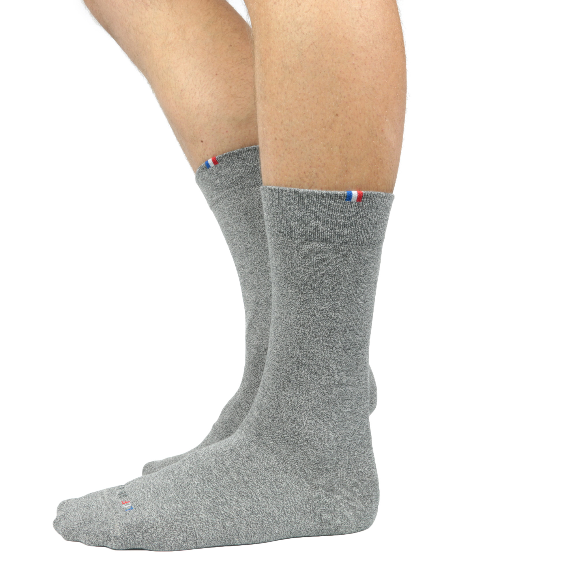 Mi-chaussette Jaspe