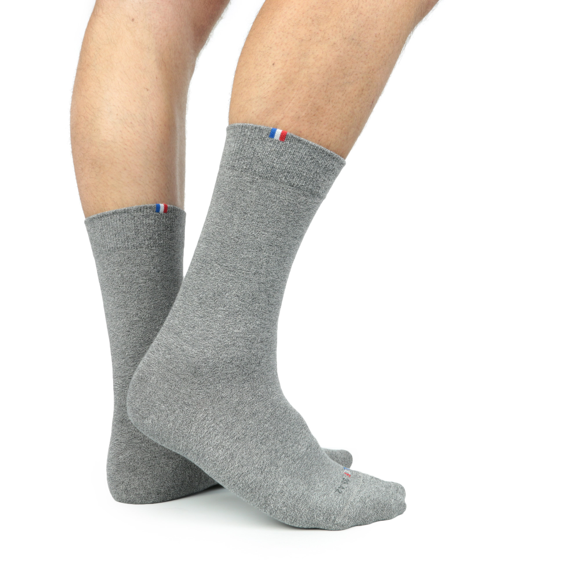 Mi-chaussette Jaspe