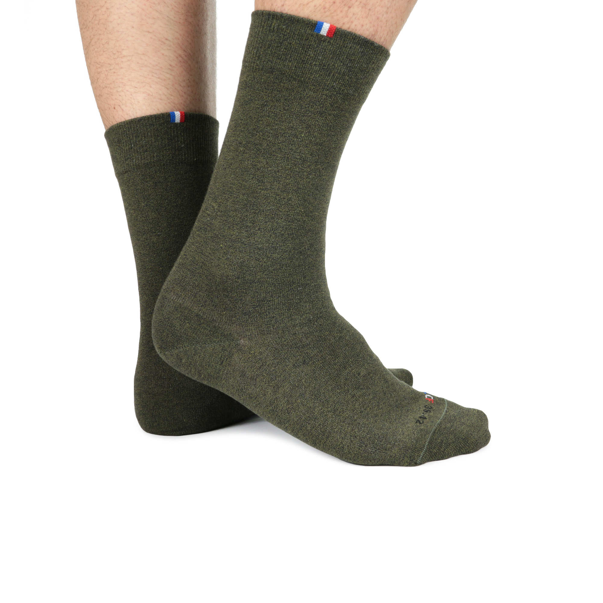 Mi-chaussette Jaspe