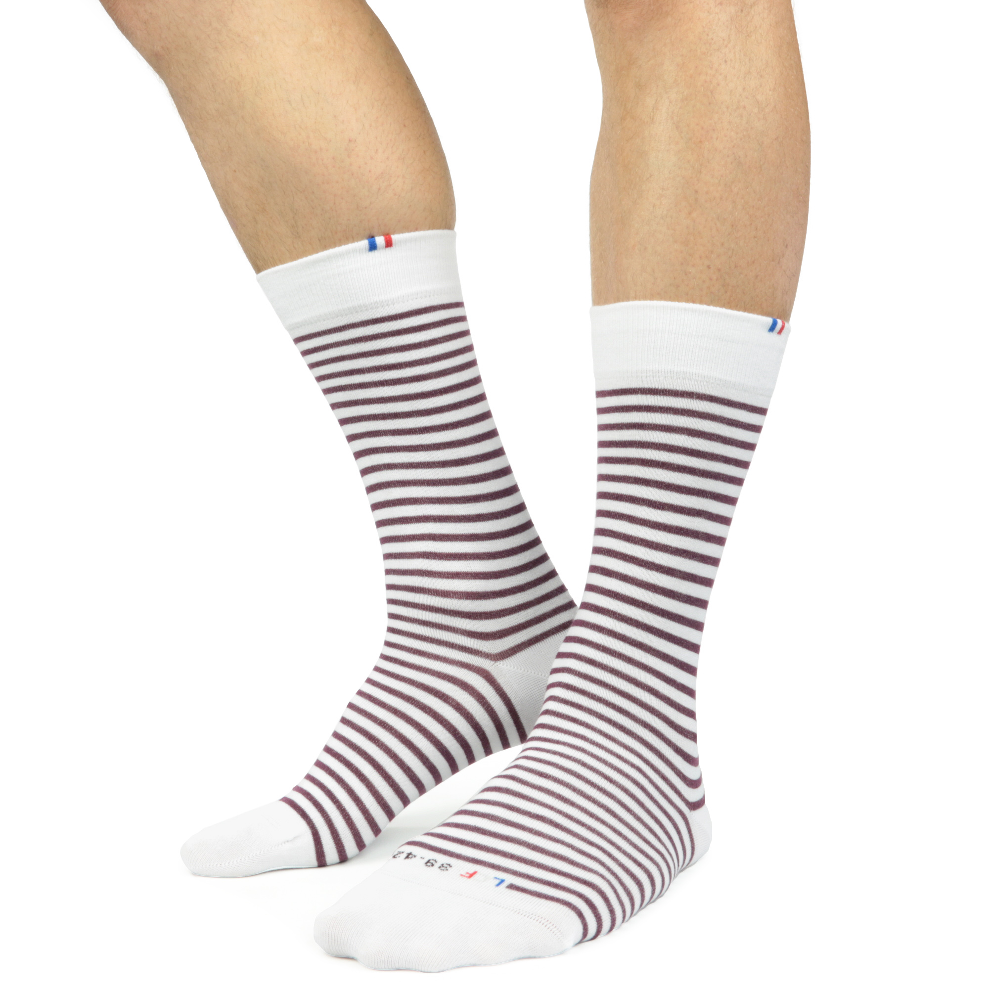 Chaussettes de sport Made in France : La Marinière