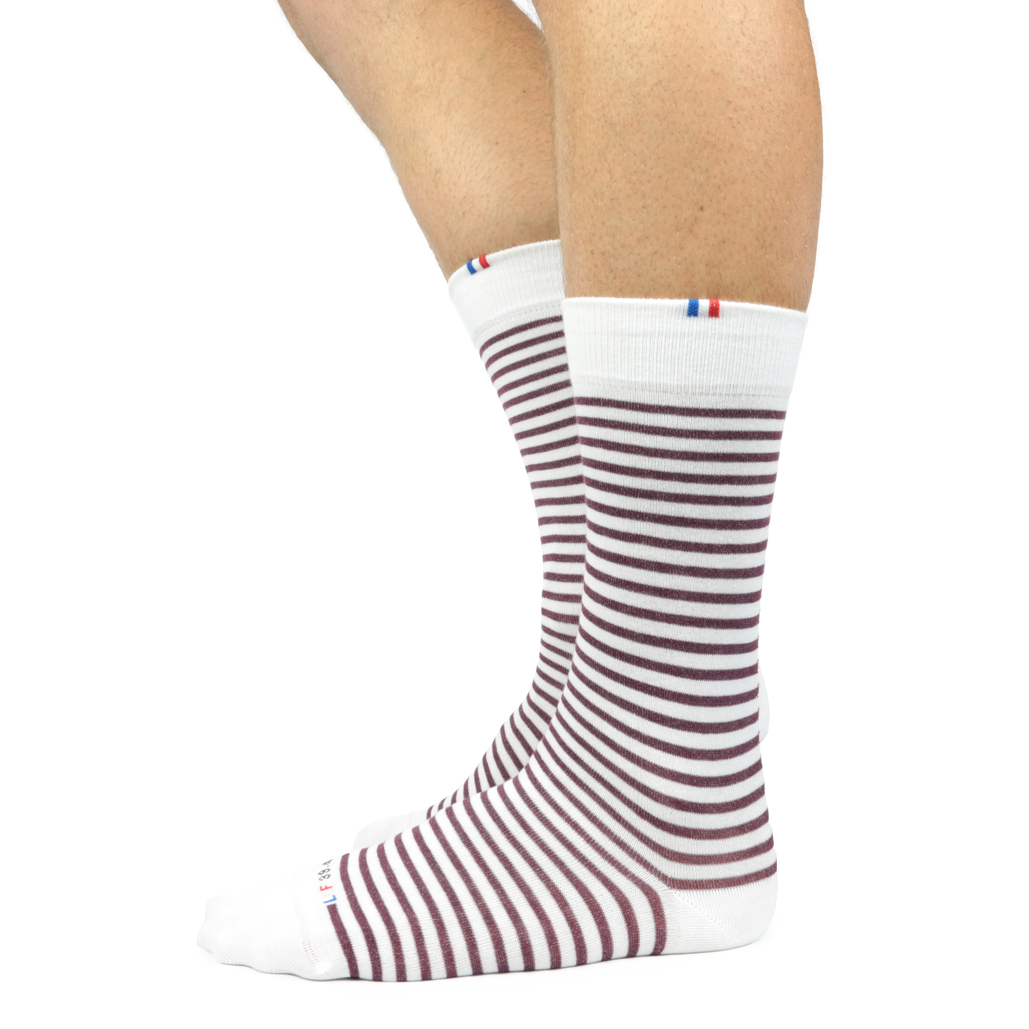 Mi-Chaussette Marinière