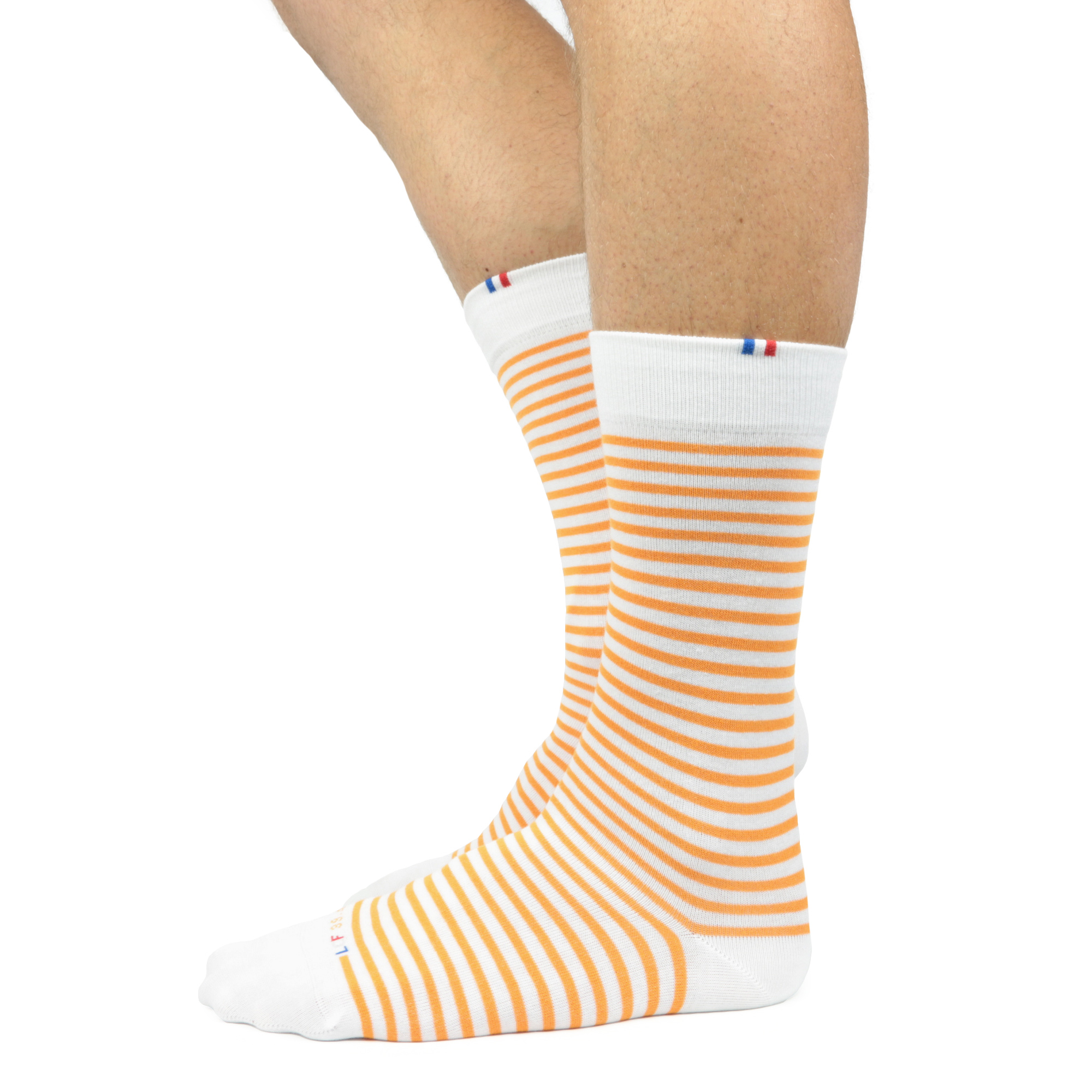 Mi-Chaussette Marinière