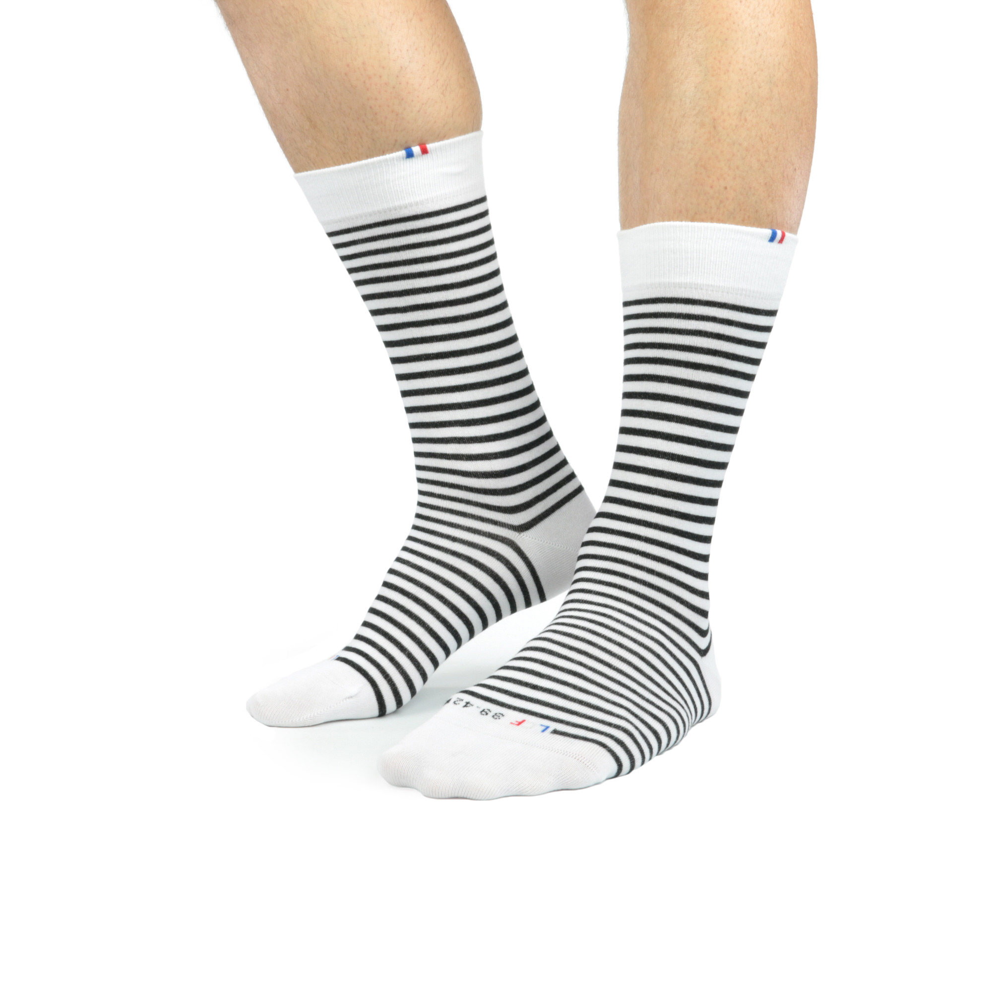 Mi-Chaussette Marinière