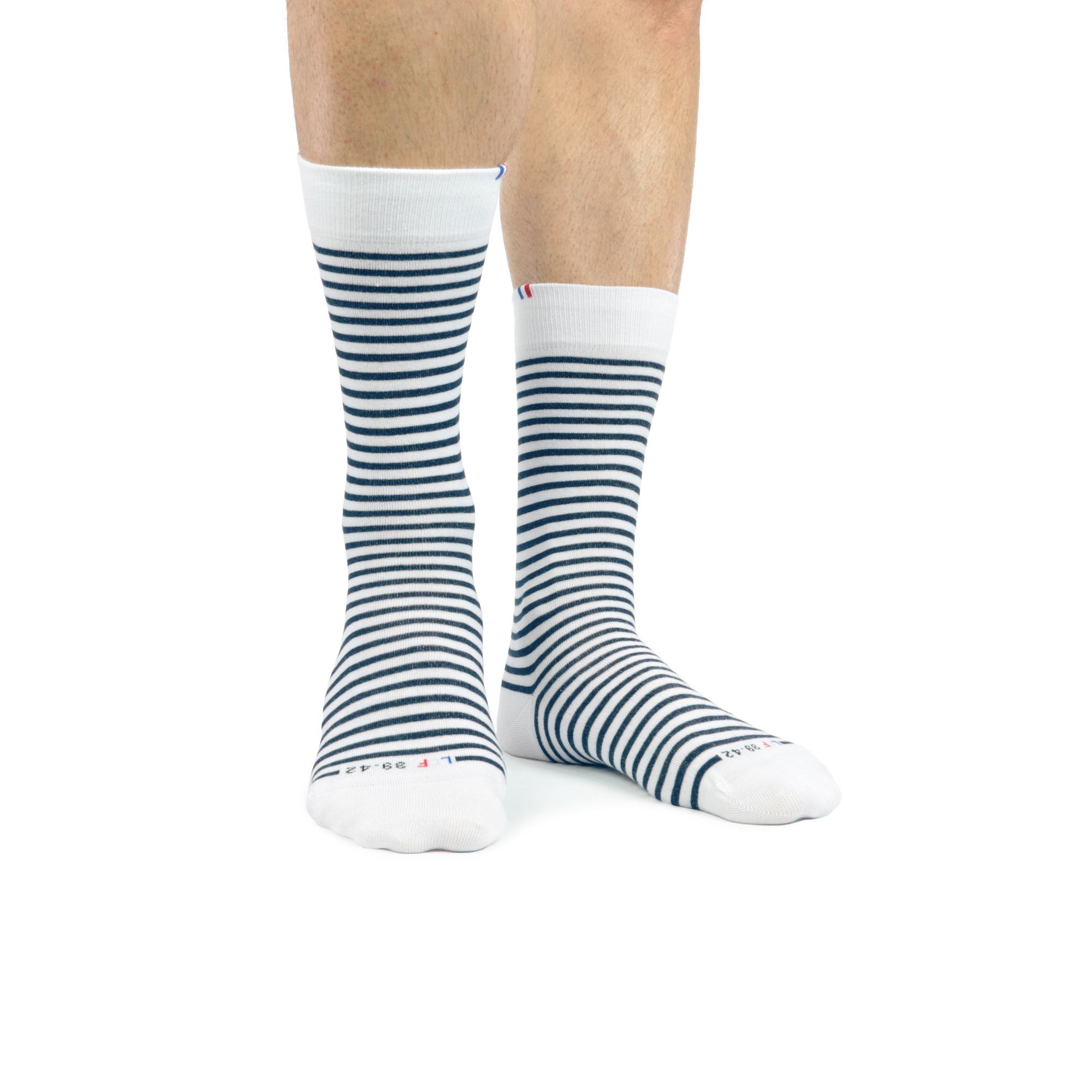 Mi-Chaussette Marinière