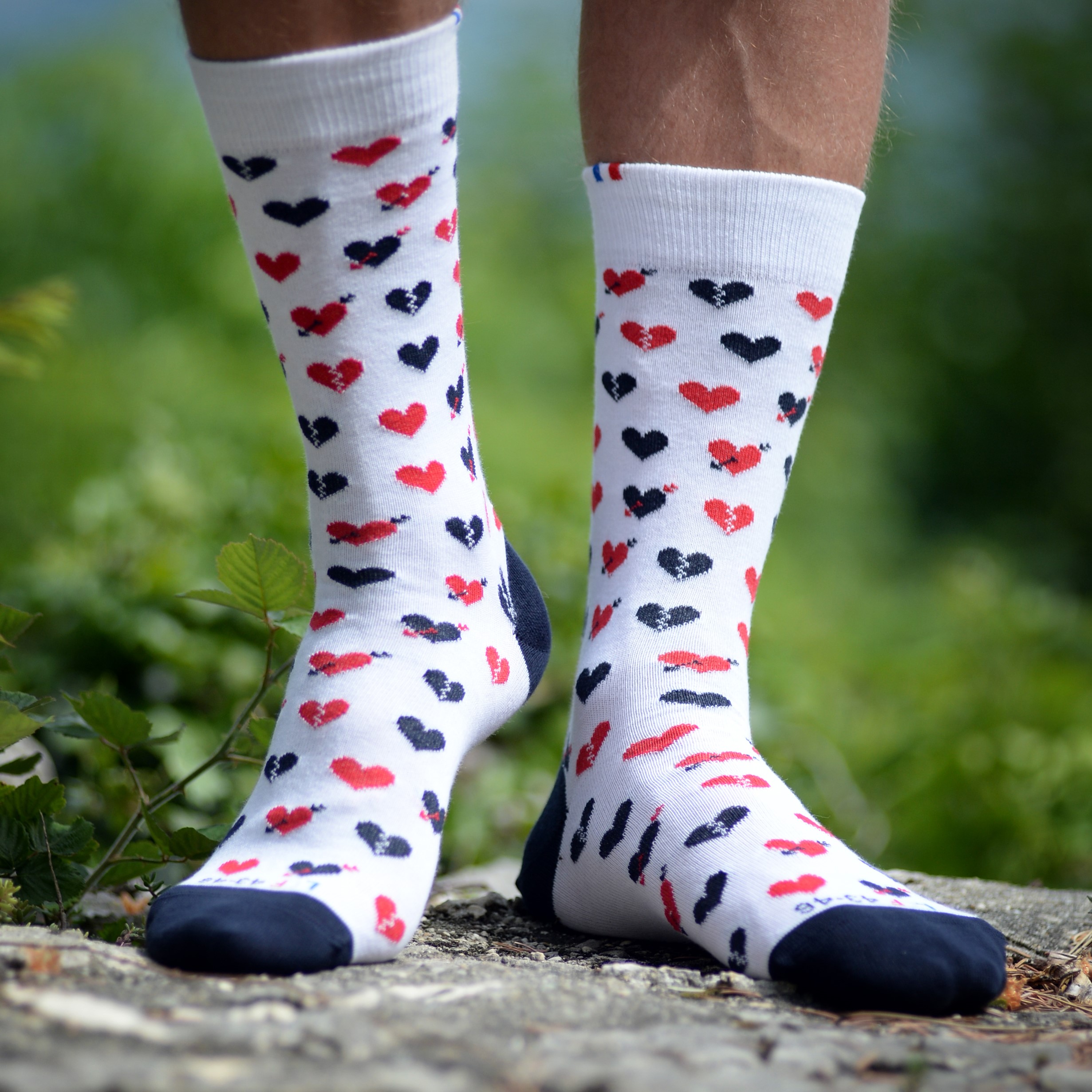 LCF Coeur Blanc LCF La Chaussette de France