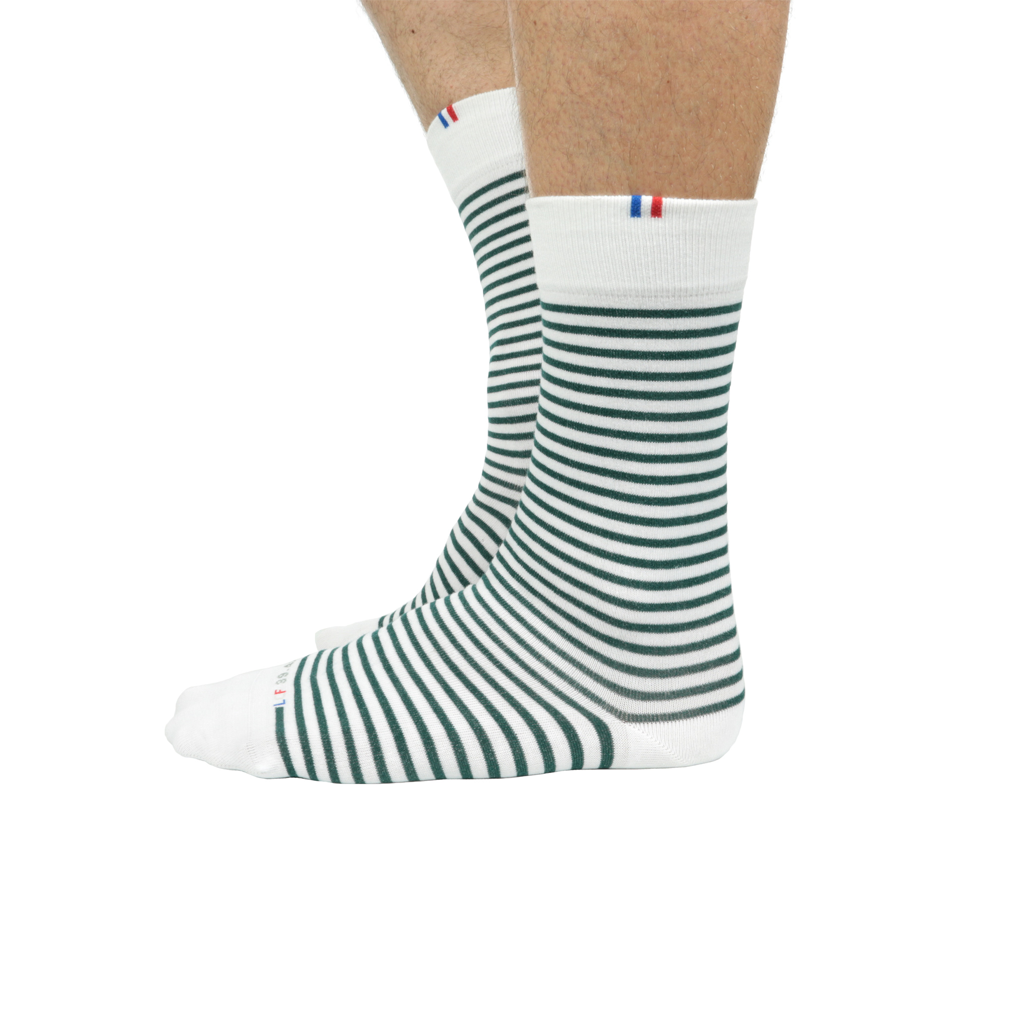 Mi-Chaussette Marinière