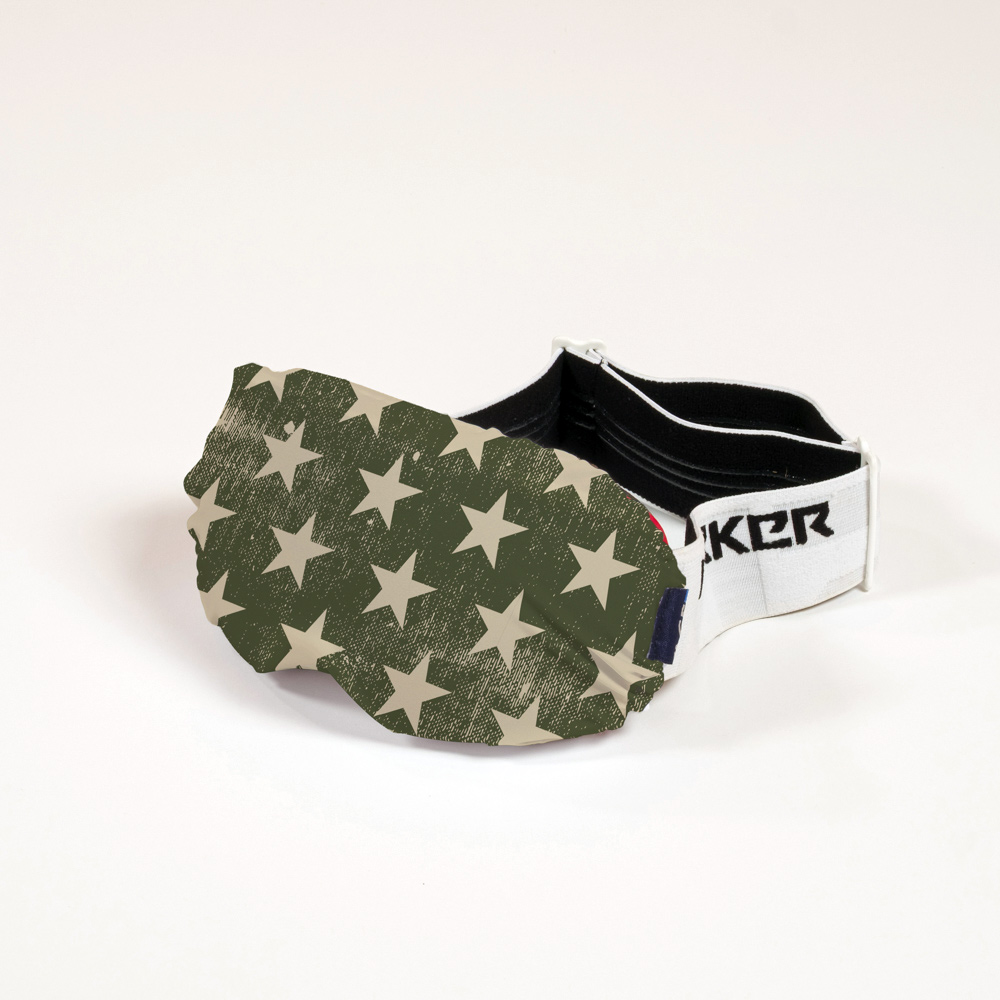 Protège Masque - Stars Kaki