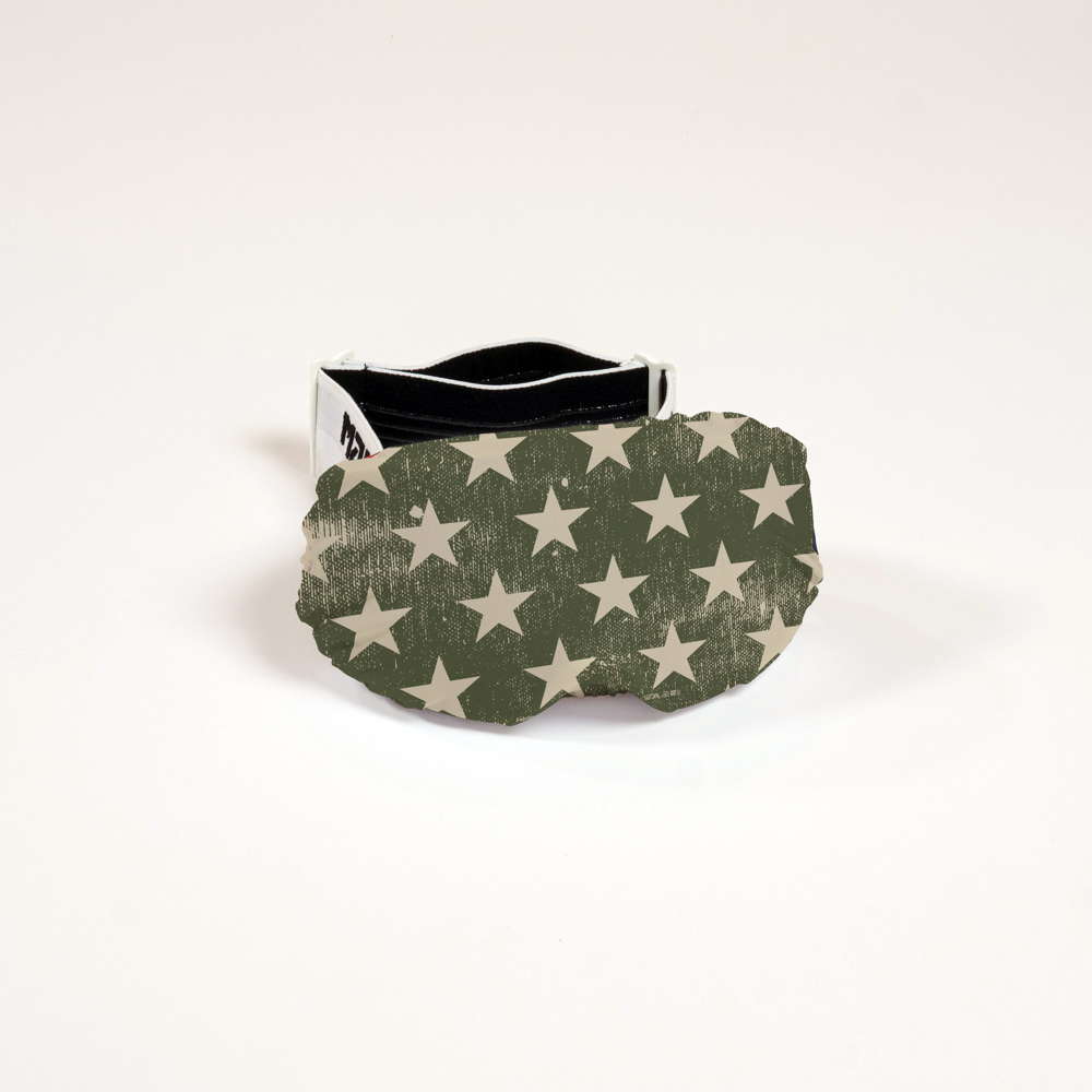 Protège Masque - Stars Kaki